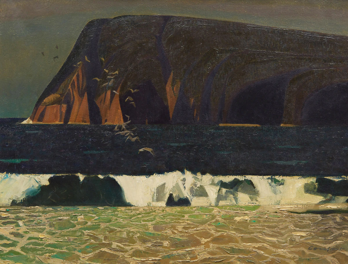 Charles Fraser Comfort, Cape Smokey, Ingonish, oil on canvas, 1974