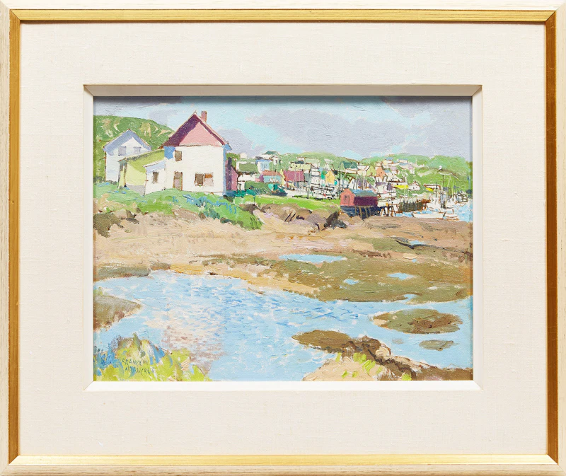 George Franklin Arbuckle, Durrell, NFL (Twillingate), oil on canvas on board, 1982 - view 2