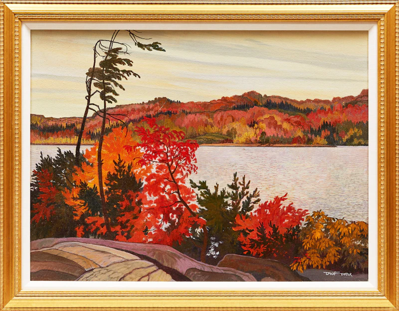 Richard Ferrier, Montreal River, acrylic on board - view 2