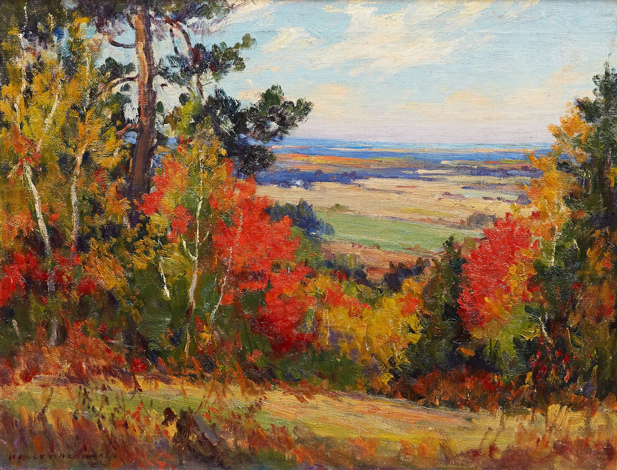 Manly Edward MacDonald, Autumn, oil on canvas