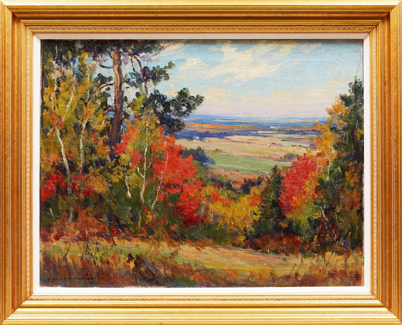 Manly Edward MacDonald, Autumn, oil on canvas - view 2