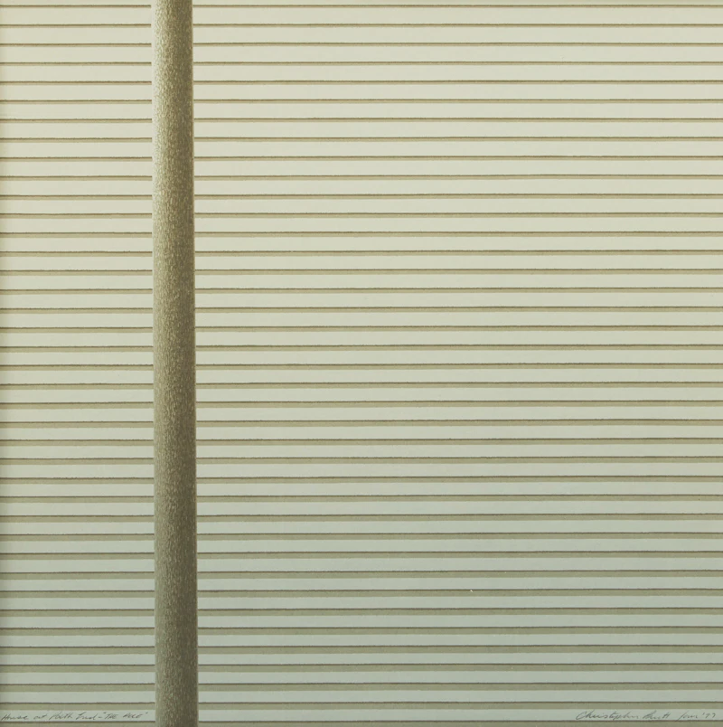 House at Path End - The Pole by Christopher Pratt