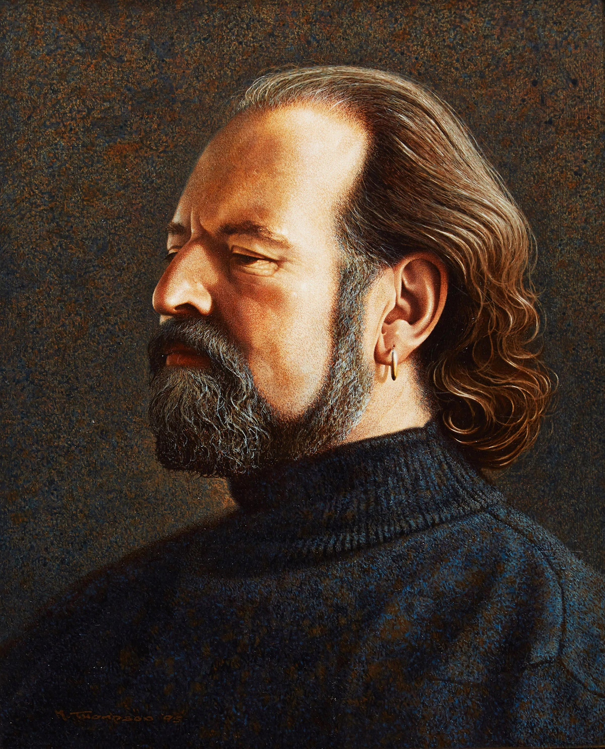 Michael Thompson, Sean, acrylic on board, 1995
