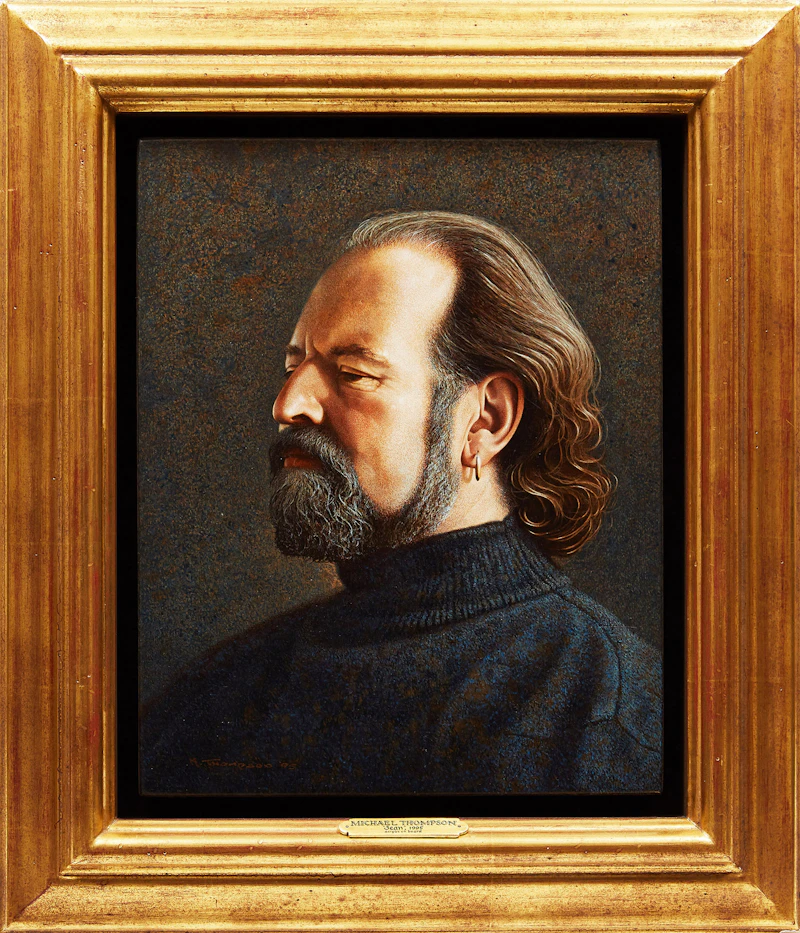 Michael Thompson, Sean, acrylic on board, 1995 - view 2