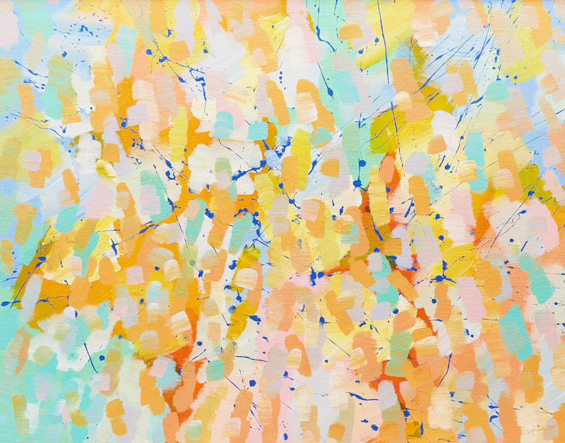 Christian Marcel Barbeau, Cordou La Belle, acrylic on canvas