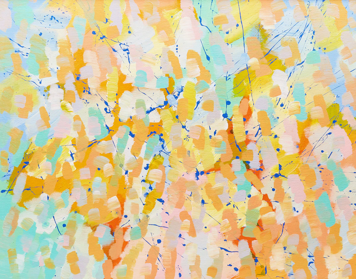 Christian Marcel Barbeau, Cordou La Belle, acrylic on canvas, 1980