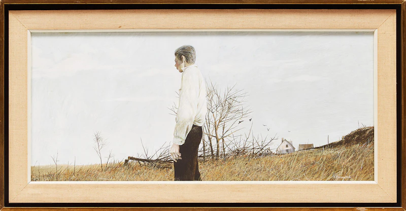 Thomas de Vany Forrestall, The Young Indian , egg tempera on board, circa 1968 - view 2