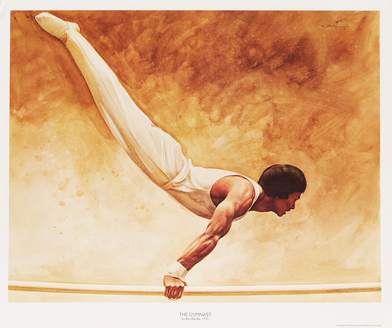 Kenneth Danby, Six Olympic Prints and “Danby: Images of Sport” book, six lithographs - view 3