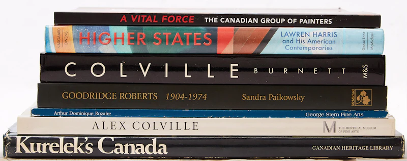 Seven Canadian Art Reference Books by Books and Reference