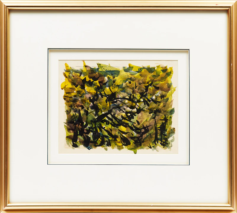 Jean Albert McEwen, Belle-Ile-en-Mer, ink and watercolour, 1952 - view 2
