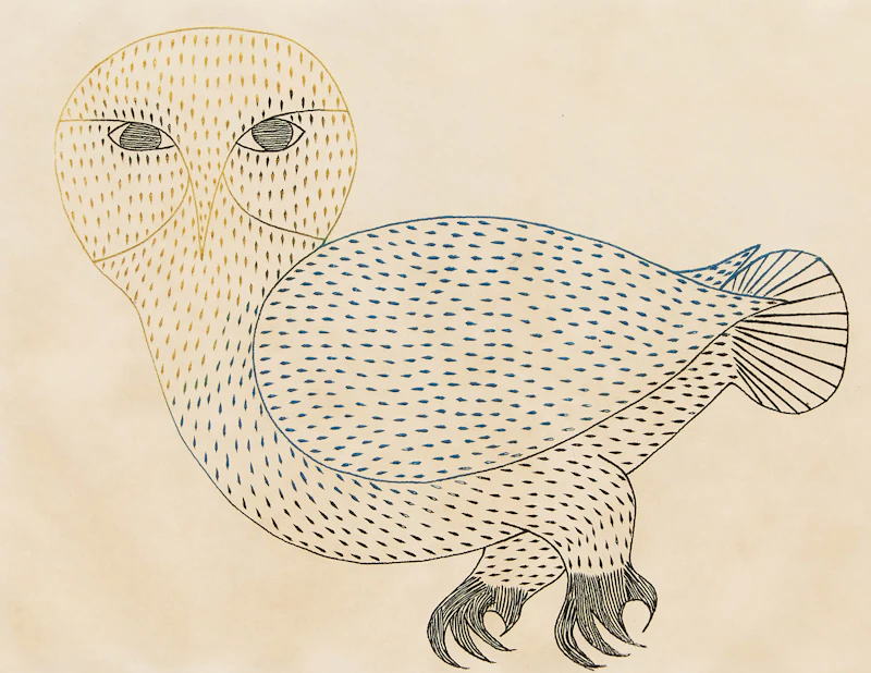 Bright Owl by Kenojuak Ashevak