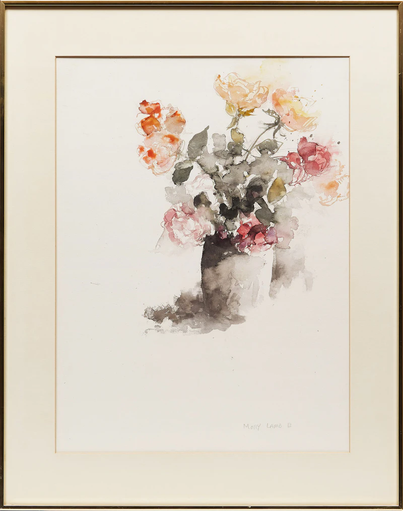 Molly Lamb Bobak, Hedley’s Roses, watercolour - view 2