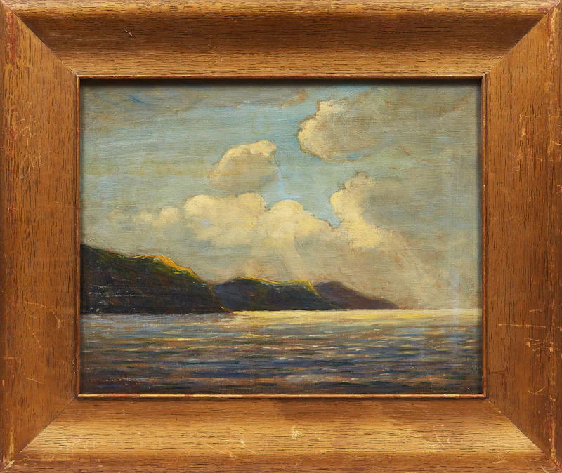 Wilfred Molson Barnes, Vancouver Bay (1930), oil on canvas, 1930 - view 2