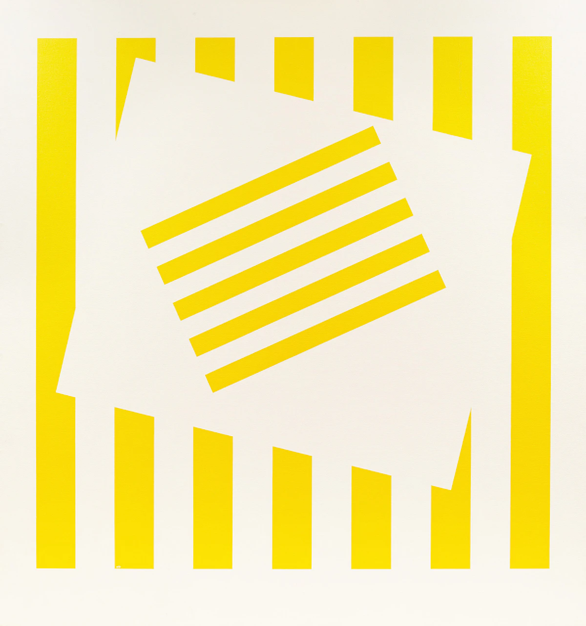 Lawren Phillips Harris, Interplay, acrylic and latex on canvas on board, 1970