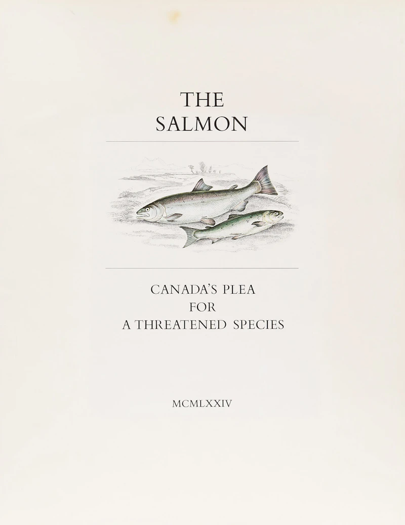 Bill Ronald Reid, “The Salmon” by Roderick Haig-Brown , book and set of prints - view 5