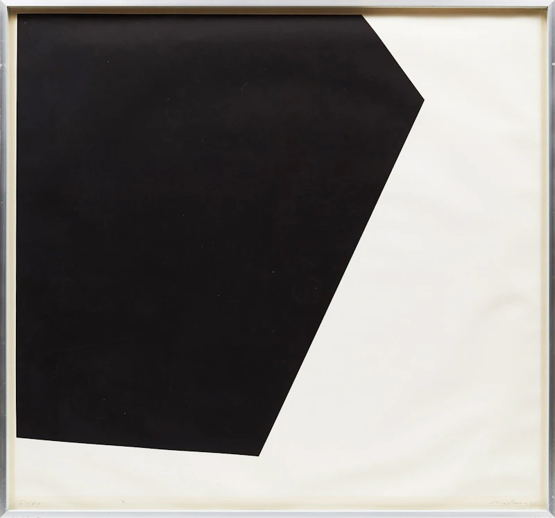 Guido Molinari, Sans titre, screenprint, 1956-67 - view 2