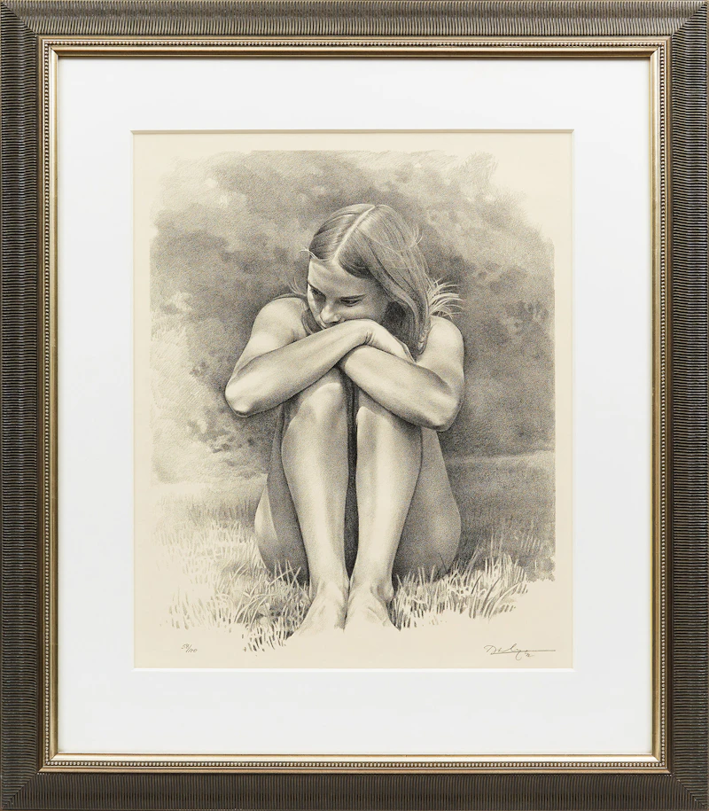 Kenneth Danby, The Dreamer, lithograph - view 2