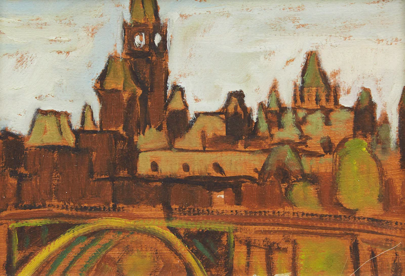 Parliament Buildings, Ottawa by Robert Francis Michael McInnis