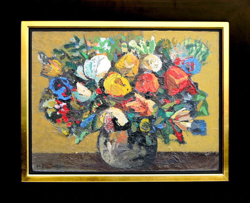 Jesus Carlos De Vilallonga, Still Life , oil on board - view 2