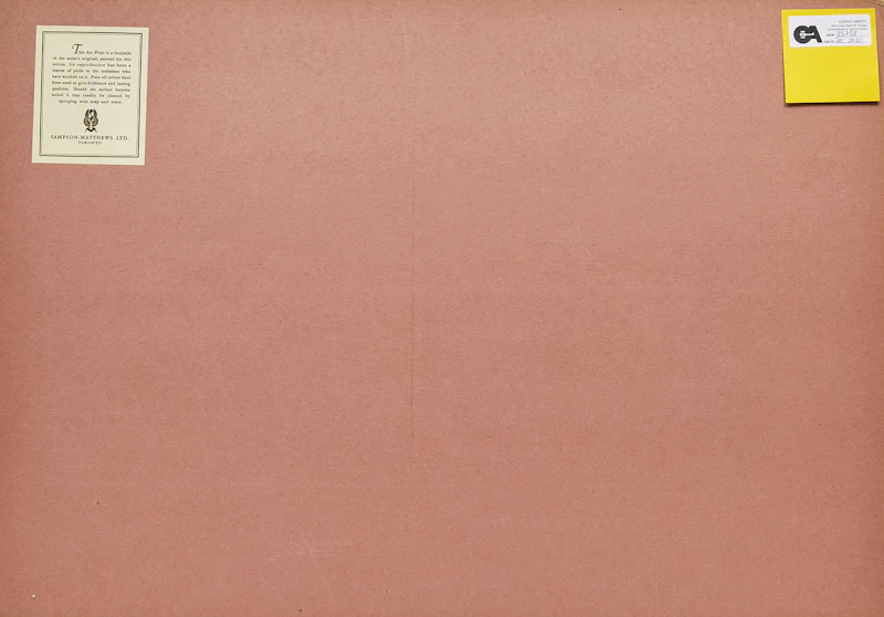 John Ensor, Summer’s Store, sampson-matthews silkscreen, 1949 - view 2