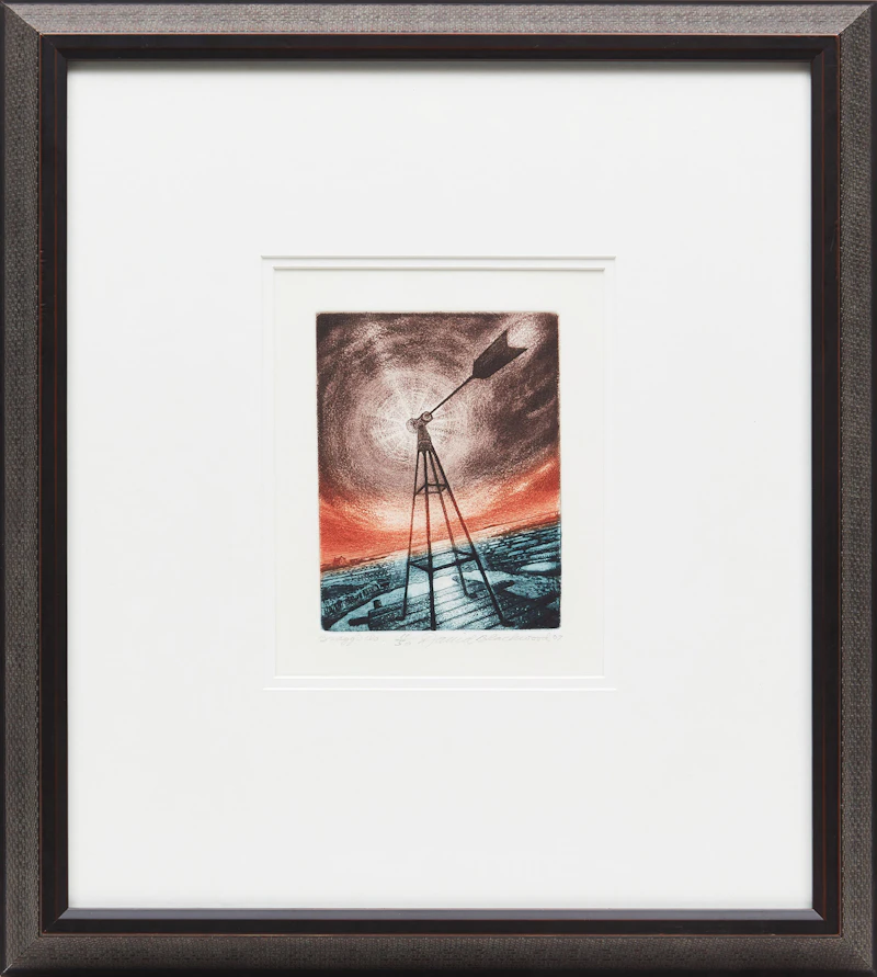 David Lloyd Blackwood, Bragg’s Island, colour etching and aquatint, 2007 - view 2