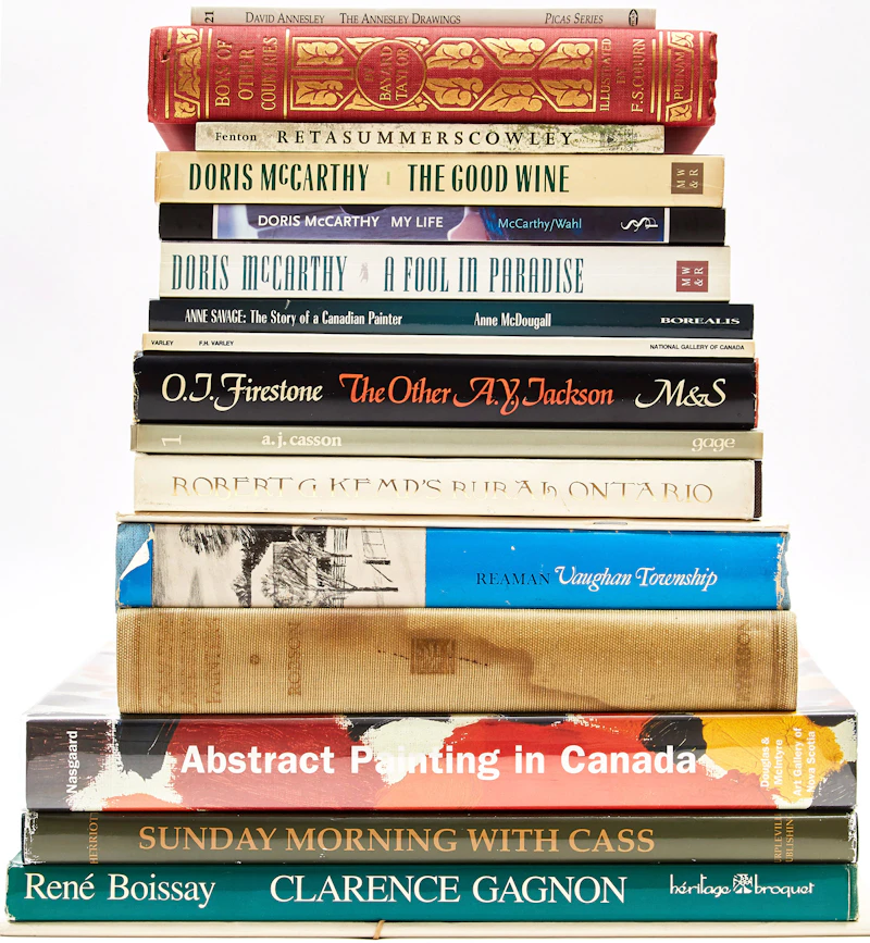Eighteen Canadian Art Reference Books by Books and Reference
