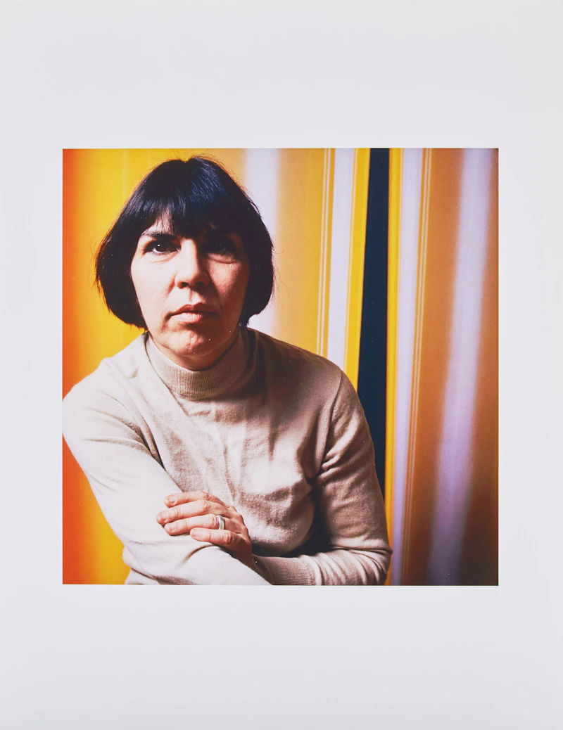 Test Print Portrait of Rita Letendre by John Reeves