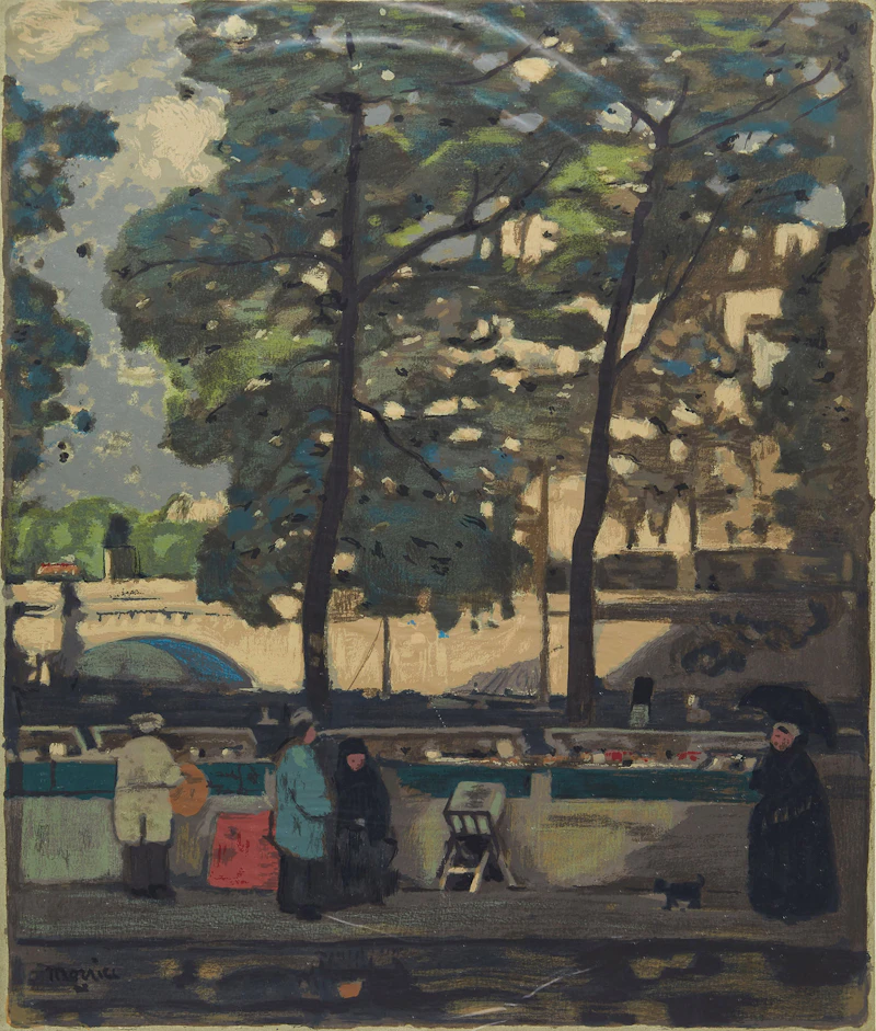 James Wilson Morrice, 5 Silkscreen Prints of Morrice Artworks; 1 Silkscreen Print of Maurice Cullen Artwork, 6 silkscreen prints - view 10