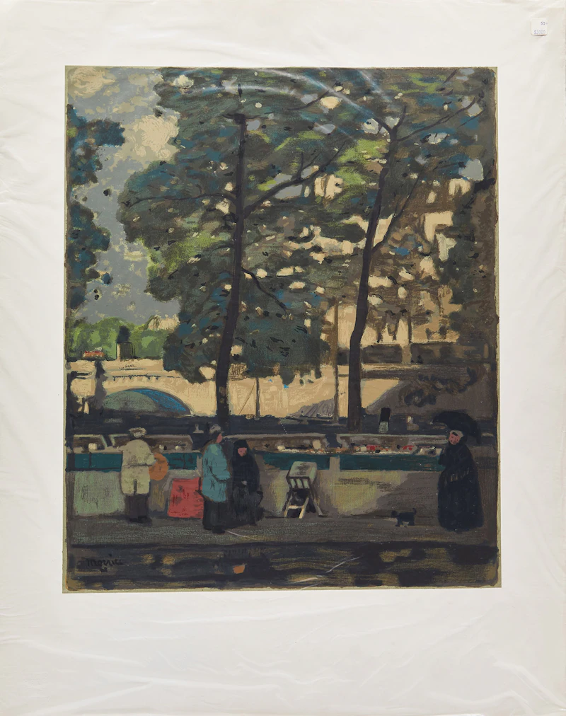 James Wilson Morrice, 5 Silkscreen Prints of Morrice Artworks; 1 Silkscreen Print of Maurice Cullen Artwork, 6 silkscreen prints - view 11