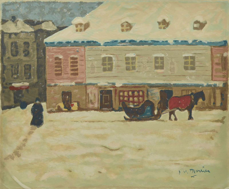 James Wilson Morrice, 5 Silkscreen Prints of Morrice Artworks; 1 Silkscreen Print of Maurice Cullen Artwork, 6 silkscreen prints - view 13