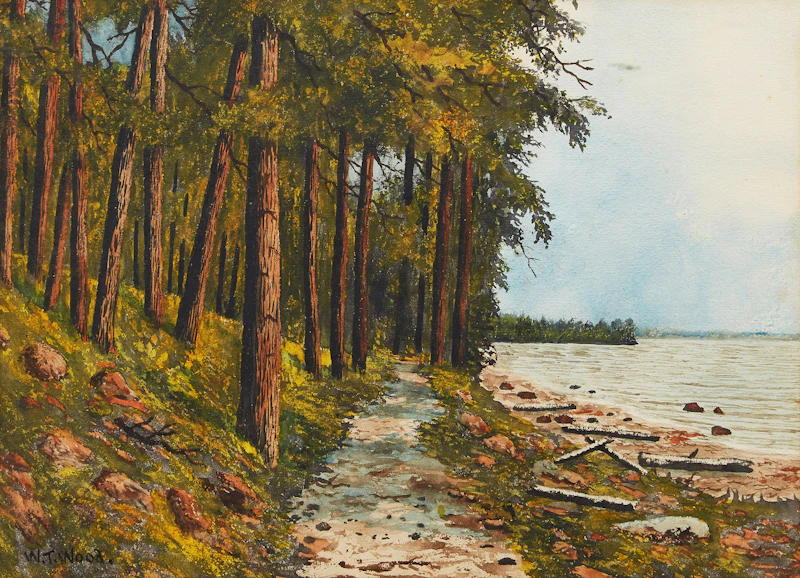 Shoreline Landscape by W.T. Wood