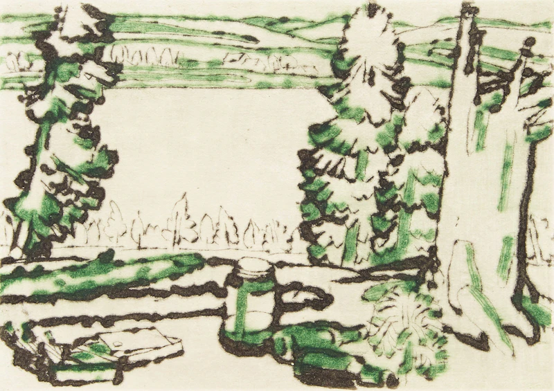 Painting Place by David Brown Milne