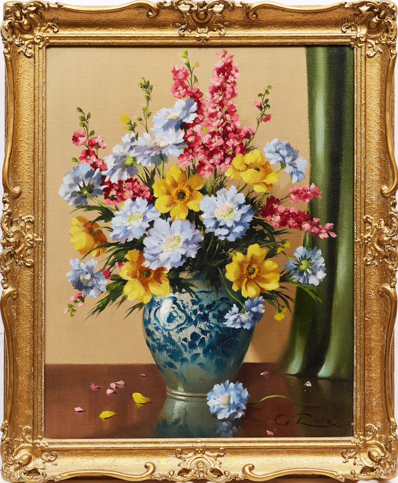 Geoffrey Allan Rock, Still Life, oil on canvas - view 2