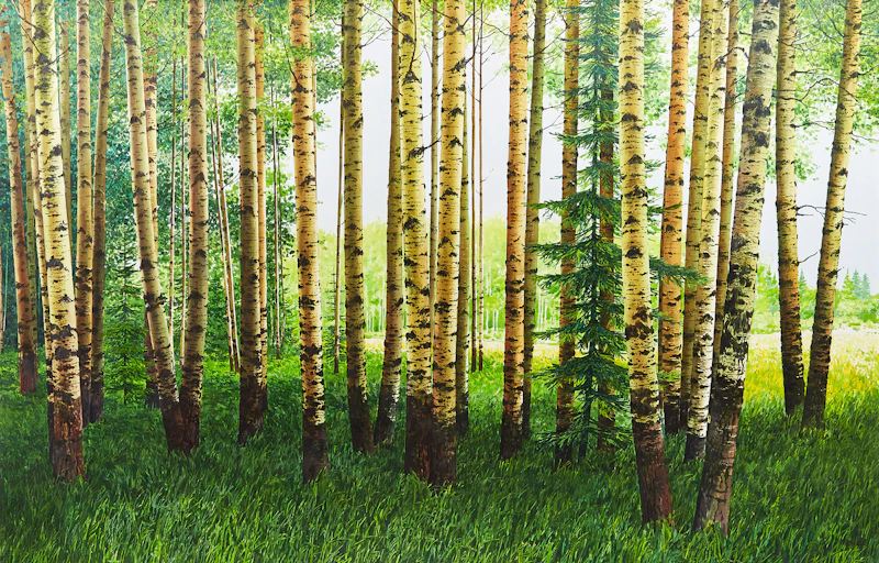 Keith Thomson, Summer Revival, watercolour