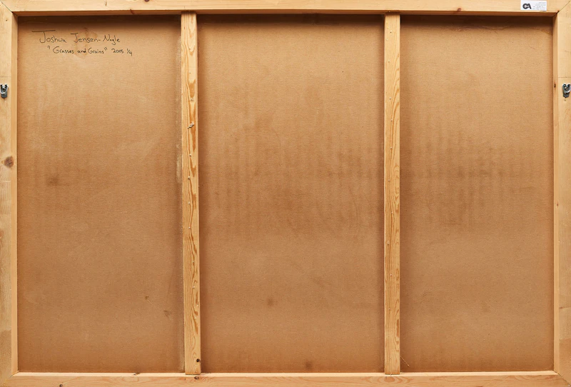 Joshua Jensen-Nagle, Grasses & Grains, photograph mounted to board, 2005 - view 2