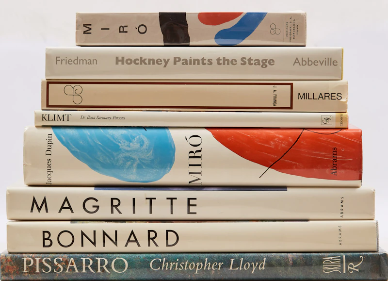 Eight International Art Reference Books by Books and Reference