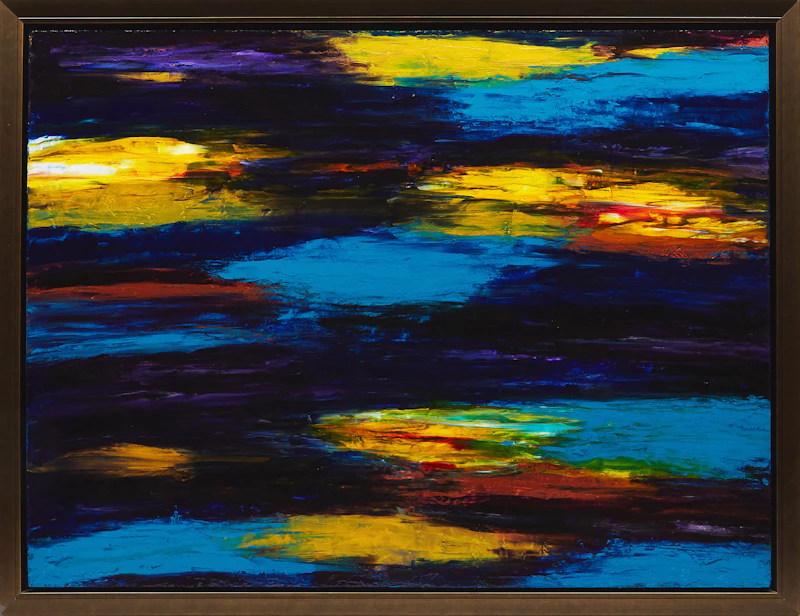 Clement Lemieux, Mirage, oil on board - view 2