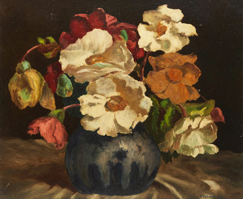Begonias by Clifton Wellington Greer