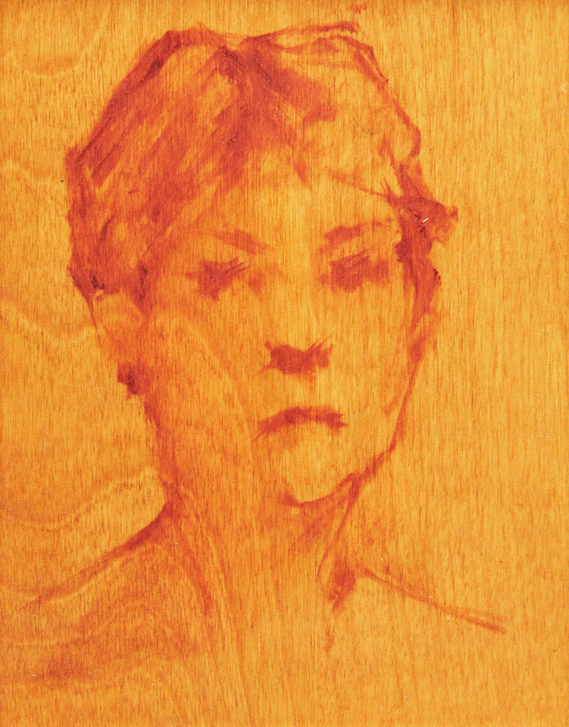 Portrait; Nude Portrait by Nelson C. Smith