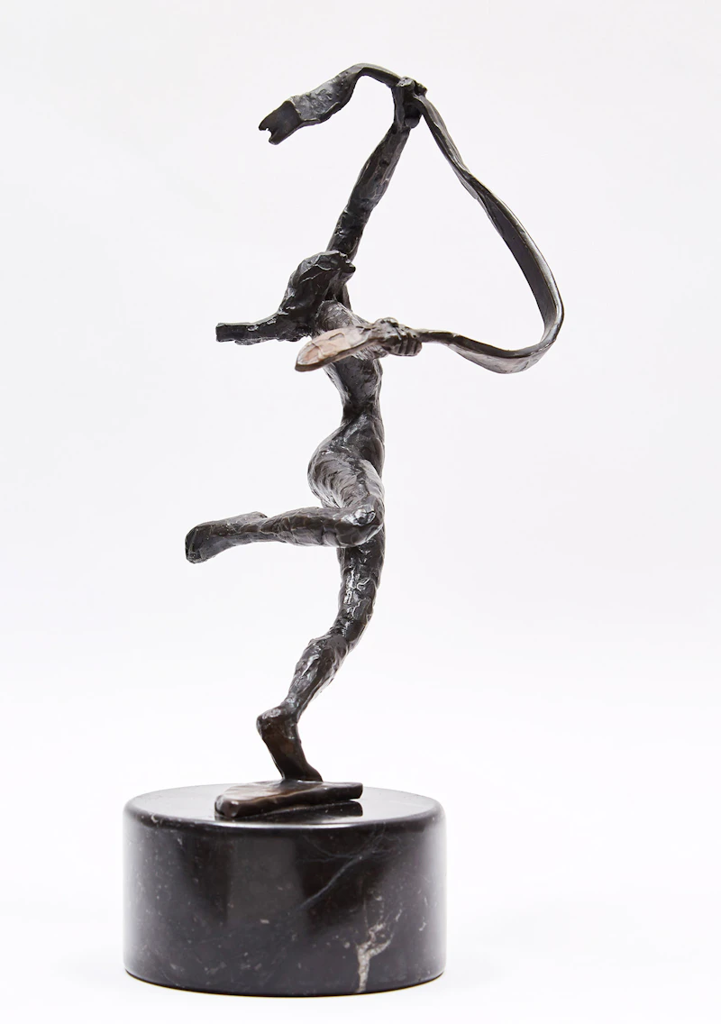 Esther Wertheimer, Dancing Figure, bronze - view 3