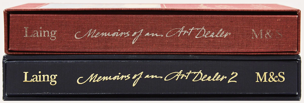 G. Blair Laing, Memoirs of an Art Dealer Volumes 1 & 2, two books