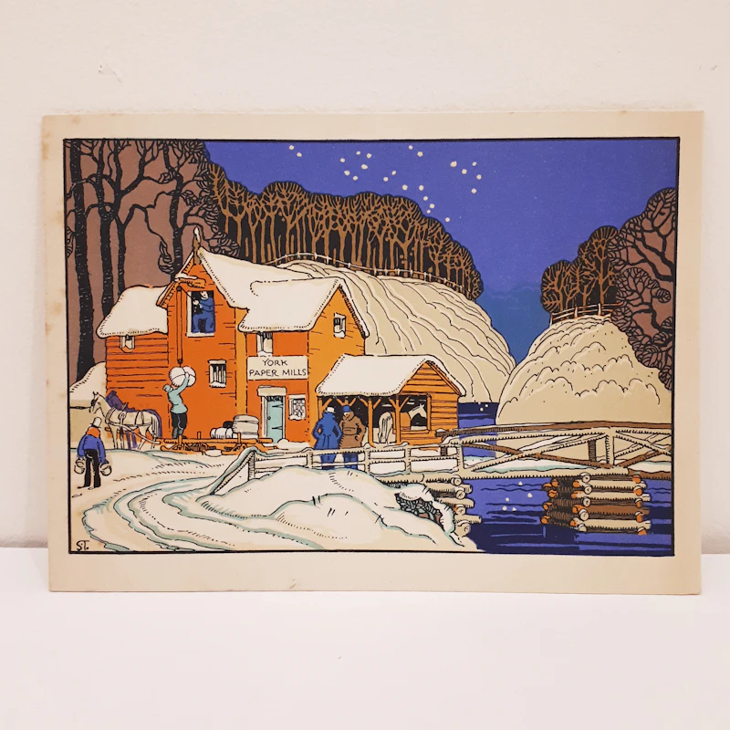 Stanley Francis Turner, Twenty Christmas Cards , etchings - view 8