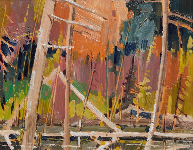 Trout Lake View by Robert Genn