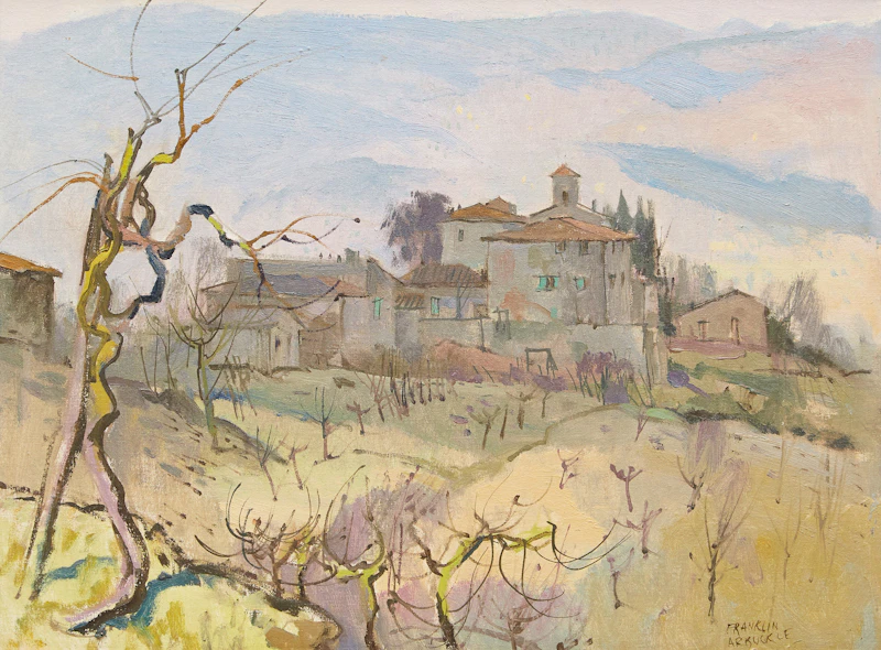 Grapevines at Cistio by George Franklin Arbuckle