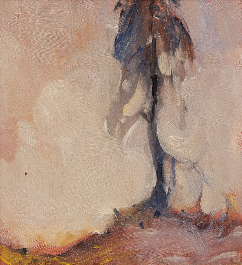 Love Tree Hilltop by Hal Ross Perrigard