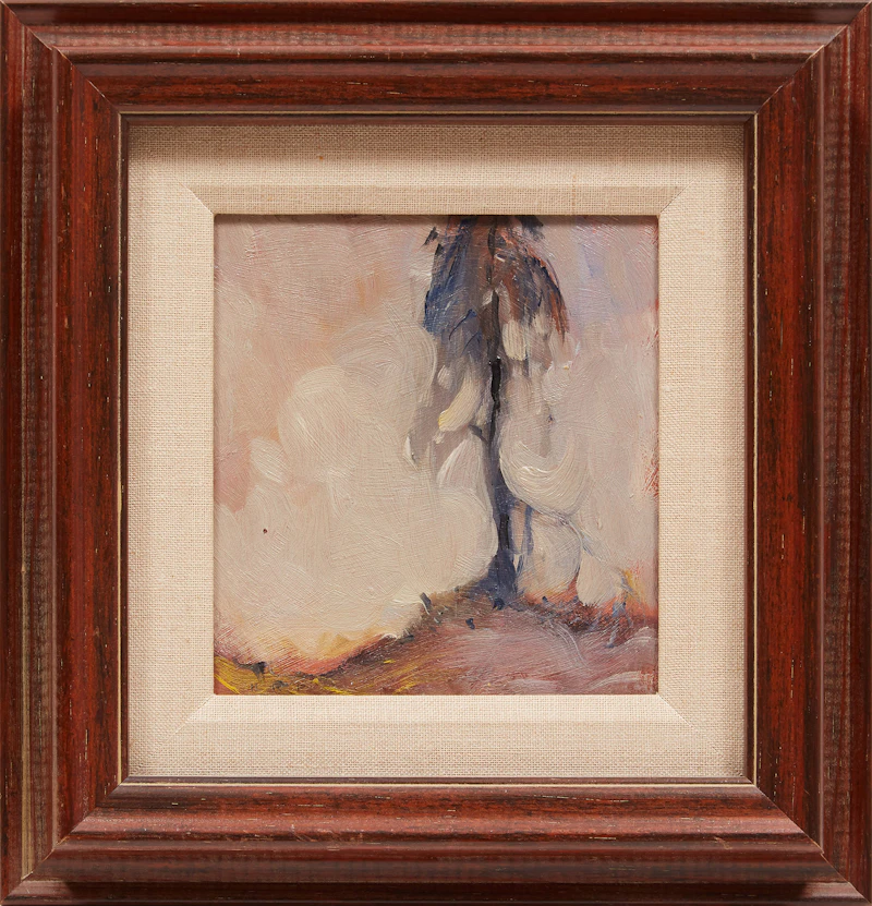 Hal Ross Perrigard, Love Tree Hilltop, oil on panel - view 2