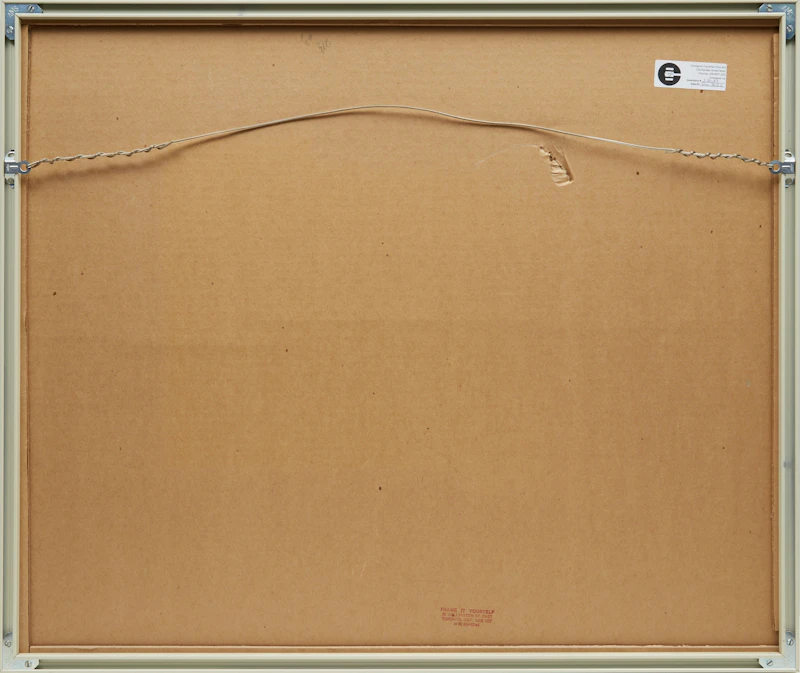 Christopher Pratt, Blue Seal (Newfoundland Five Cents), colour screenprint, 1960 - view 3