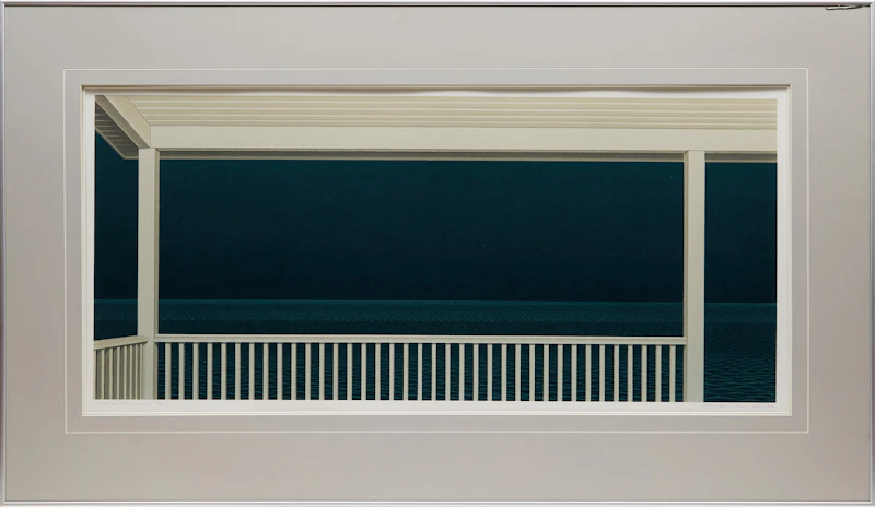 Christopher Pratt, Night on the Verandah, colour serigraph, 1986 - view 2