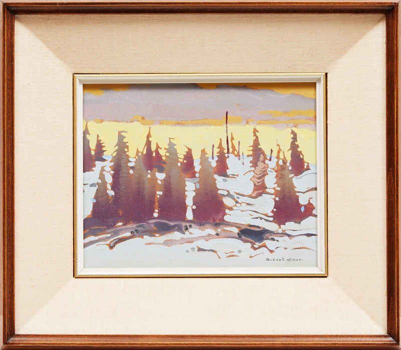 Robert Genn, Sombre Compliment, oil on board - view 2