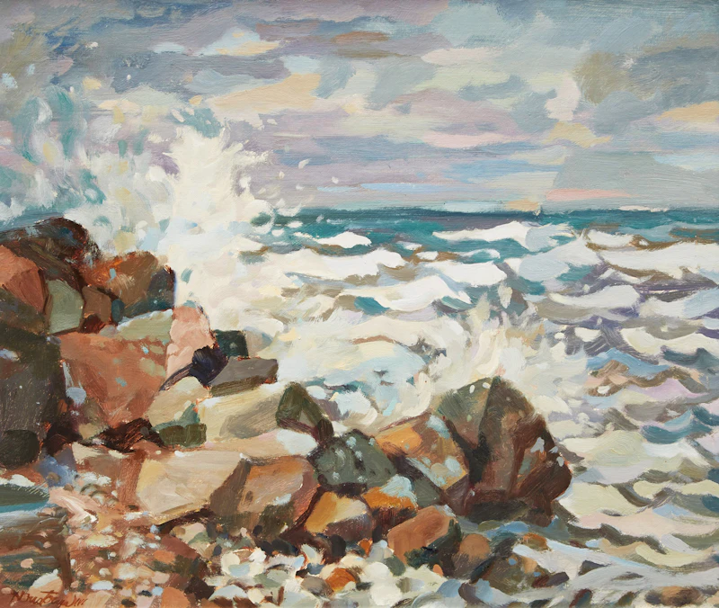 Storm - Georgian Bay by Donald Mackay Houstoun